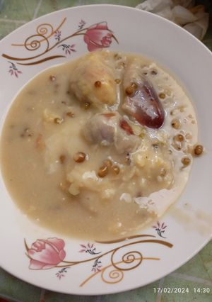 Foto resep Bubur kacang hijau durian