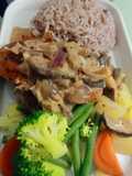 Grill Ayam & Sayur Stim Bersos Cendawan