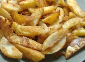 Una foto de Papas bravas