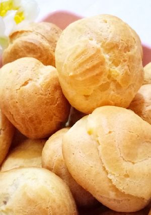 Foto resep Choux pastry (soes isi fla vanilla)