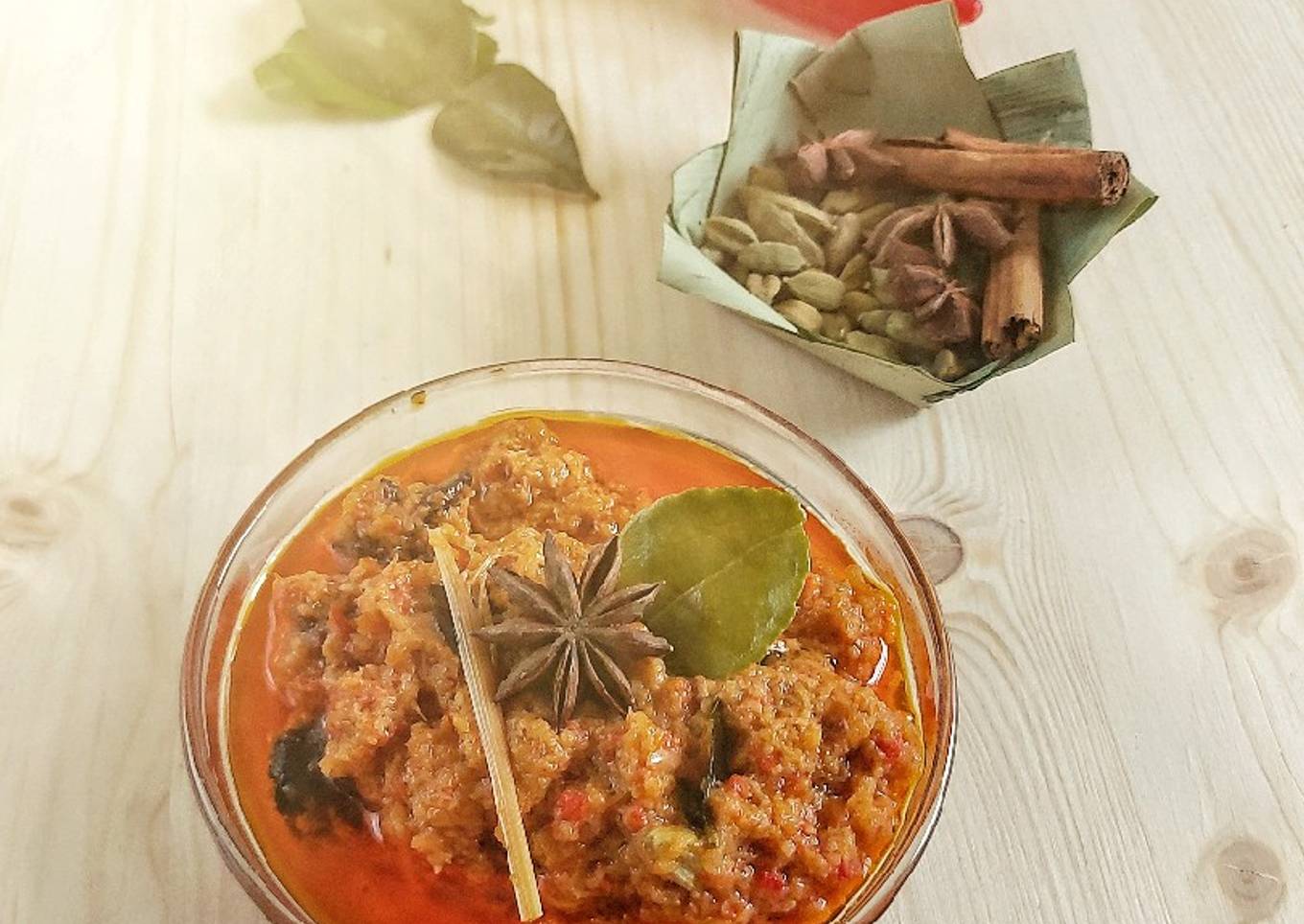 Bumbu Rendang Stok||Spezie di Rendang Indonesiano