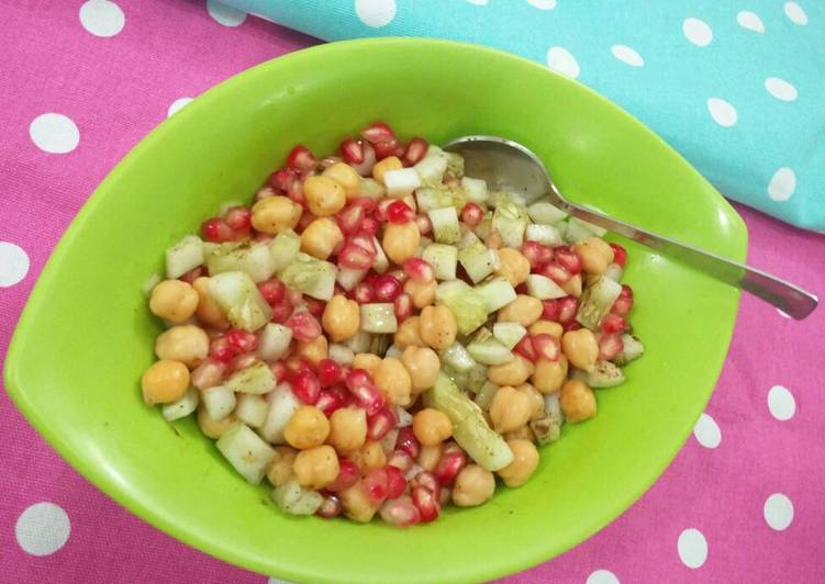Easiest Way to Make Super Quick Homemade Chickpea Salad