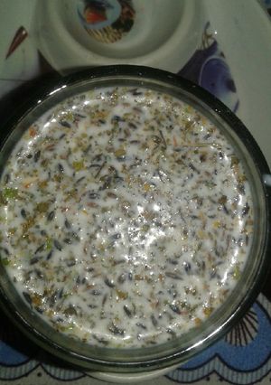 A picture of Jeera rayta.