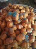 Bollos pequeños de limón y naranja.
