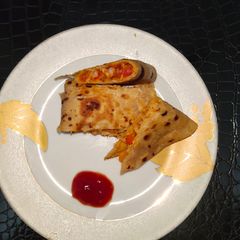 A picture of Masala Chapati.