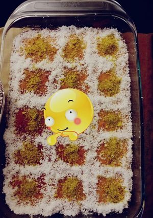 صورة لوصفة بسبوبسة جوز الهند