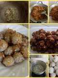 สาคูไส้หมู (Tapioca Balls with Pork Filling : thai appetizer)