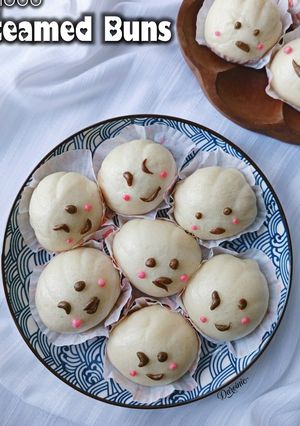 Foto resep Cloud Steamed Buns