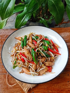 Foto resep Tumis Cumi Cabe Ijo Toge