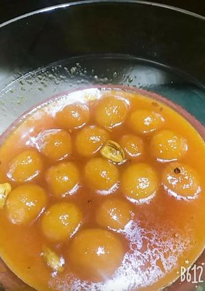 A picture of Bread Gulab jaman 🍞 #foodiesandfriends.