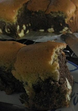 Foto resep Marmer cheese peanut cake keto