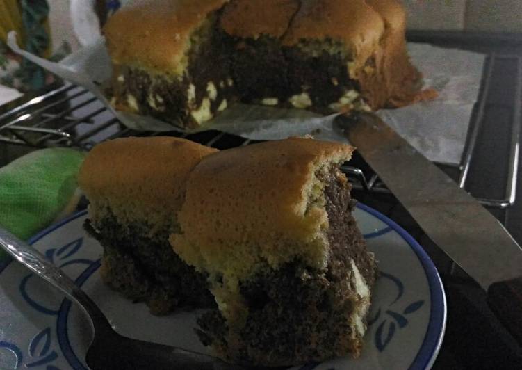 Resep Marmer cheese peanut cake keto Anti Gagal