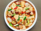 臘肉燉白菜豆腐