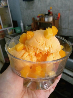 Foto resep Manggo ice cream..ice cream..ice cream chillin 😂