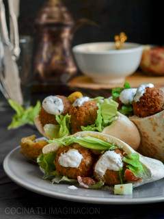 Una foto de Falafel