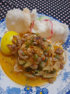 Foto resep Sayur ketupat/lontong tetelan sapi idul adha
