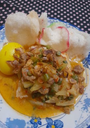 Foto resep Sayur ketupat/lontong tetelan sapi idul adha