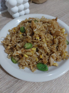 Foto resep Nasi Goreng Pete Ayam Suwir
