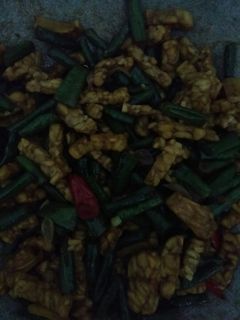 Foto resep Oseng tempe kacang panjang sederhana