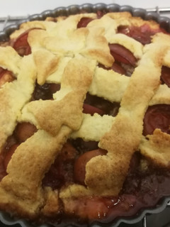 Fahéjas szilvás pite recept fotója