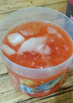 Foto resep Es Sirup Oplos