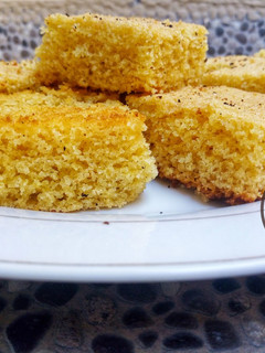 A picture of Semovita cake.