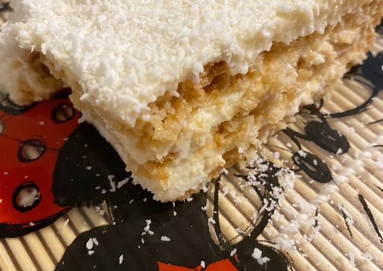 🍋🥥 Tarta de limón y coco 🥥🍋