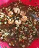 Ceviche con Pulpo