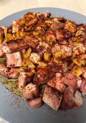 Una foto de Potón a la gallega.🤤