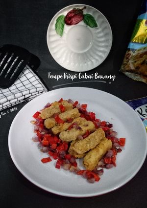 Foto resep Tempe Krispi Cabai Bawang (with Kobe)