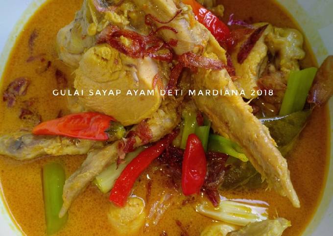 Gulai Ayam (Sayap)