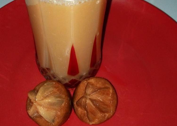 African star friut juice (agbalumo)