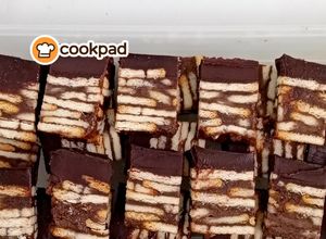 Gambar Kek Batik Coklat Kopi