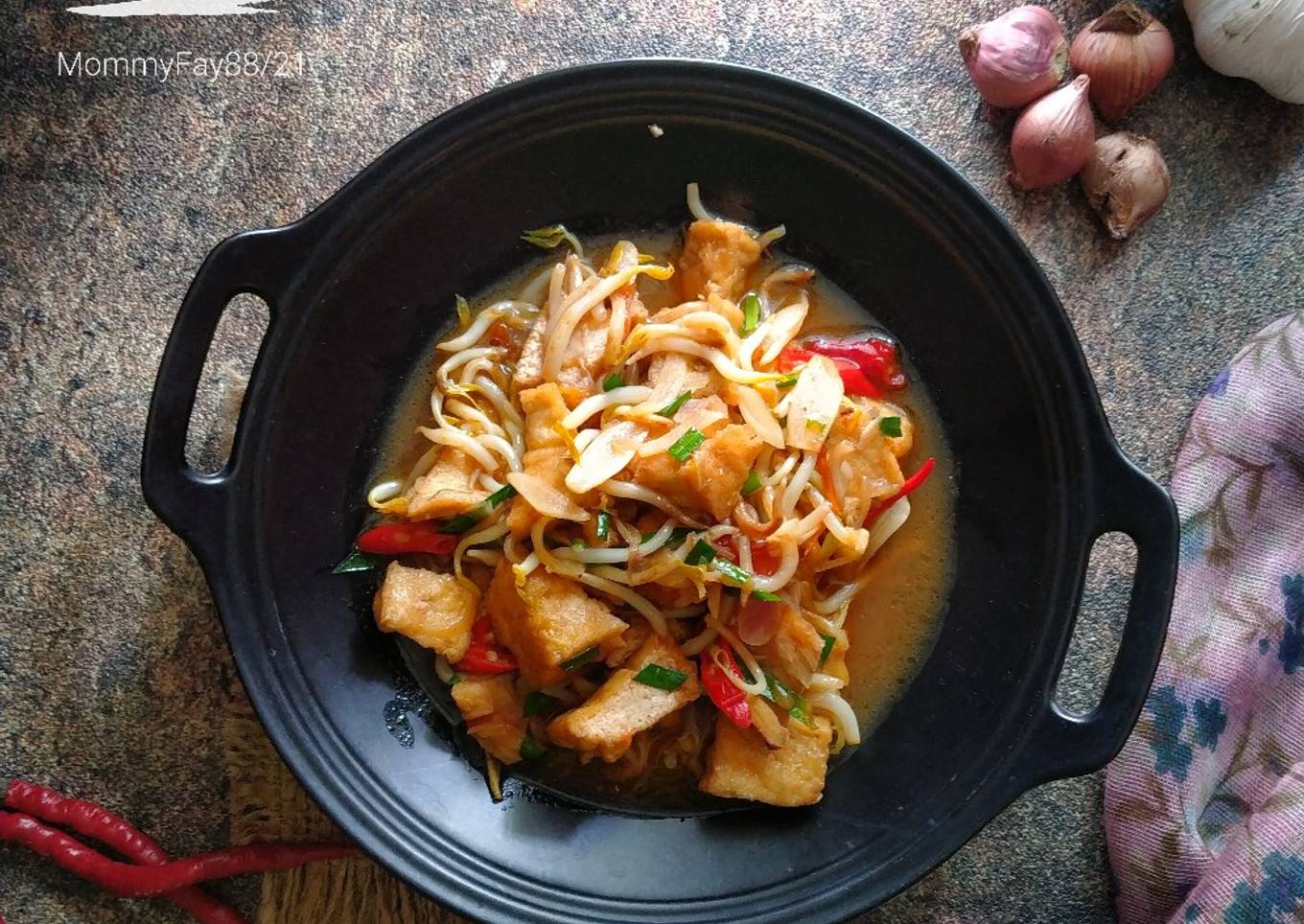 Tumis Tahu Tauge
