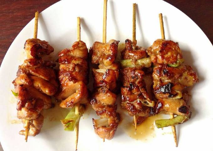 Chicken Yakitori (sate ayam ala Jepang)