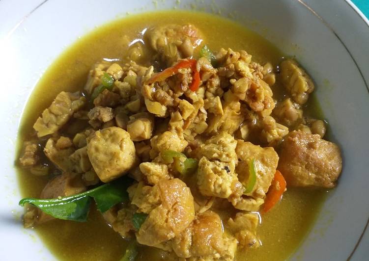 6. Tempe Tahu Santan Cabe Ijo