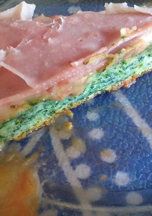 Una foto de Tortilla de acelga