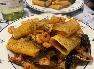 Foto di Paccheri allo scoglio