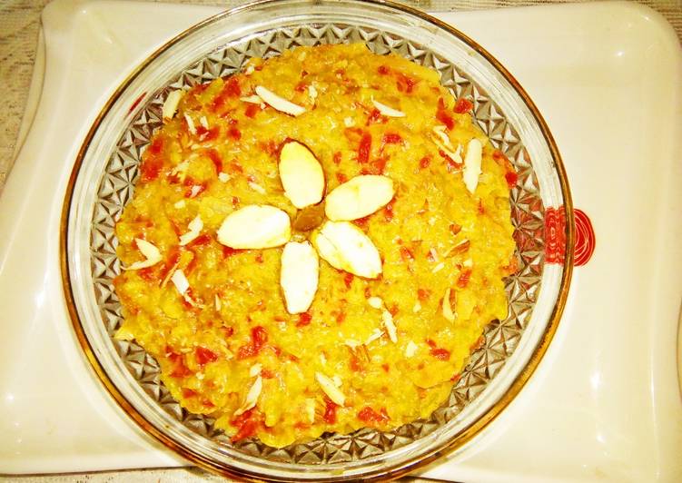 Falahari Carrot &amp; Sweet Potato Halwa