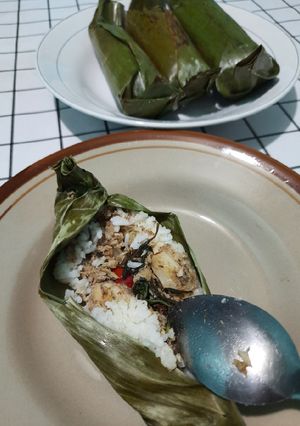 Foto resep Nasi Bakar Ikan Tuna