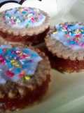 Alfajores integrales de membrillo festivos 🎉\(ϋ)/♩