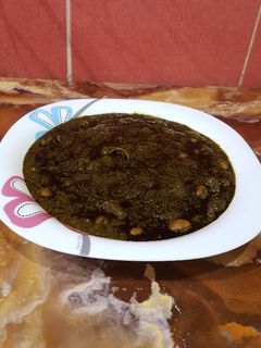 عکسی از دستور قورمه سبزی خوزستانی