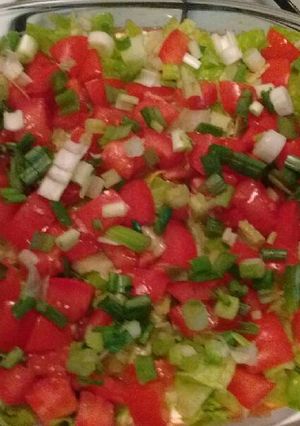 A picture of Taco Dip.