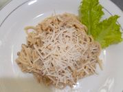 Gambar pasta carbonara creamy