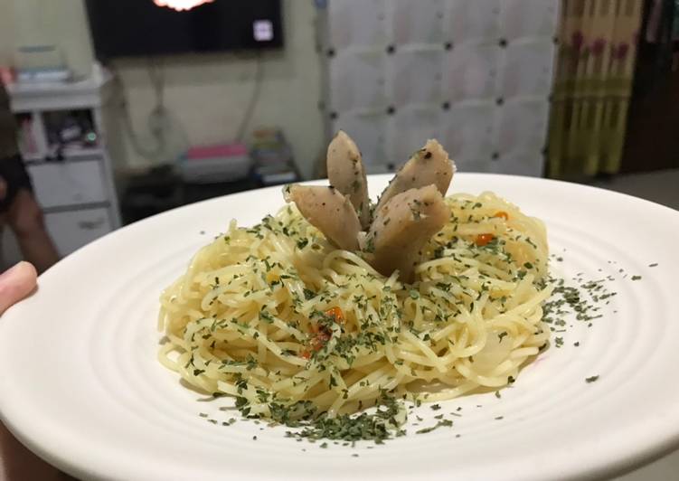 Resep Spaghetti Aglio olio ala dapur dewi, Menggugah Selera