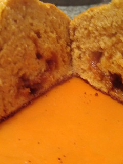 Una foto de Mug cake de dulce de leche al horno