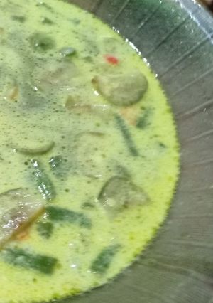 Foto resep Sayur terong bulat santan