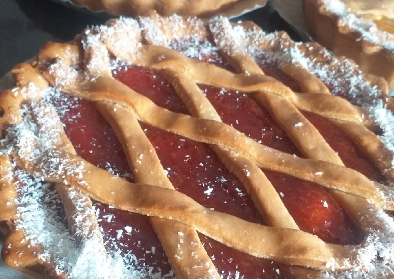 Pasta frola de batata o membrillo