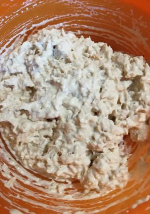 Une photo de Salade de poulet mayonnaise à tartiner