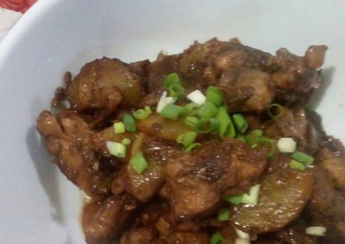 Resep Ayam bumbu sate, Lezat Sekali